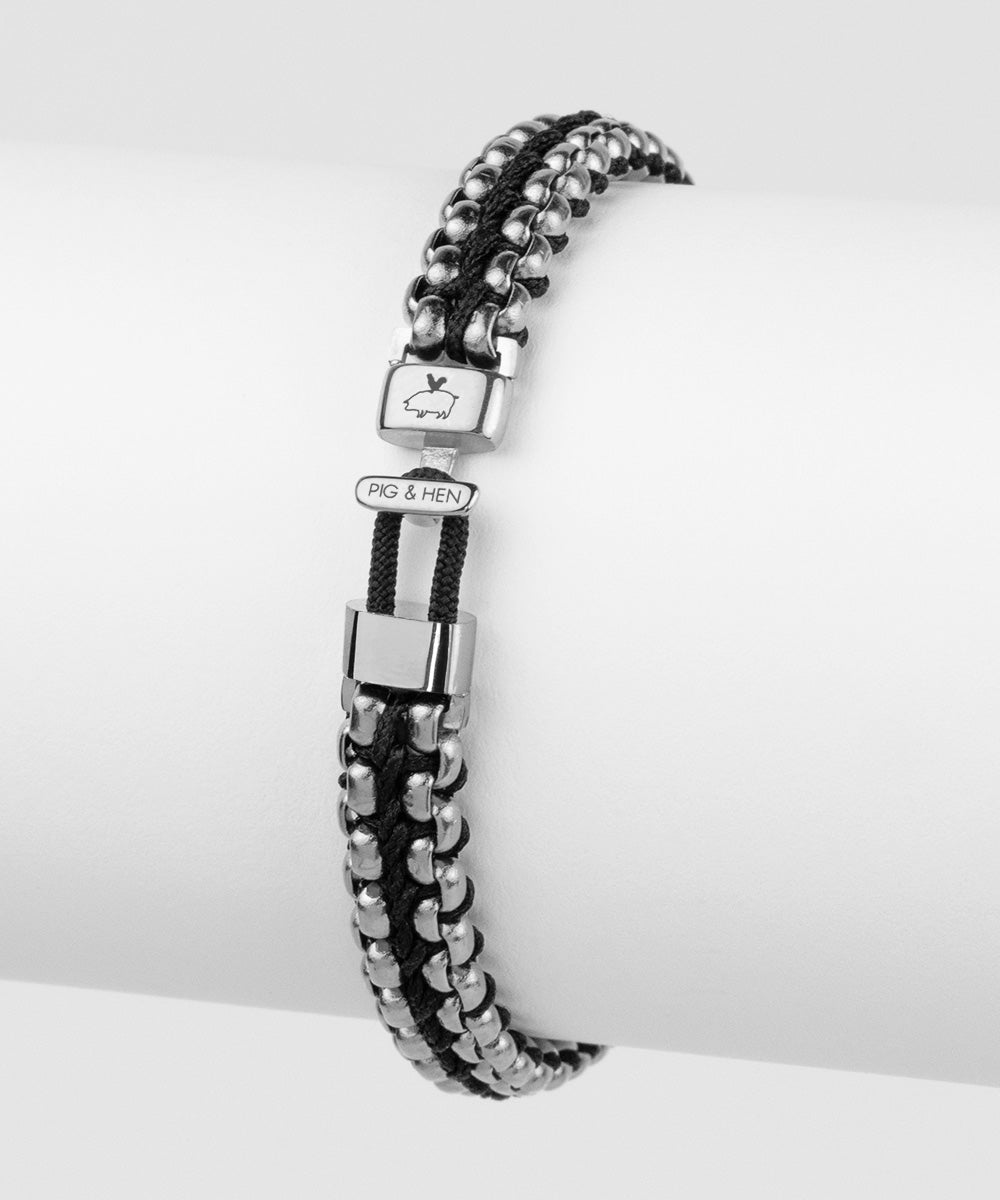 Catena Venetian 7 mm Black | Silver