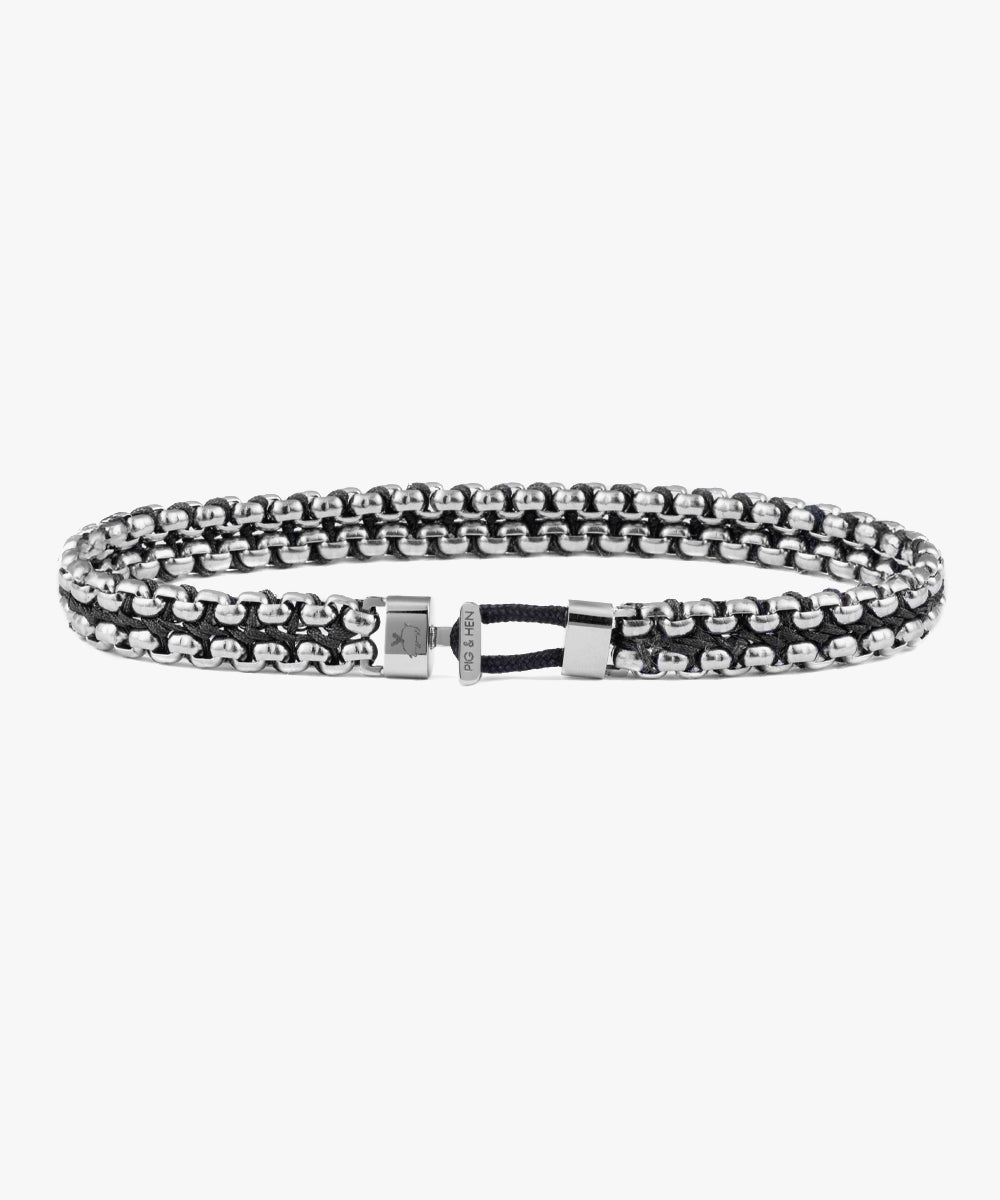 Catena Venetian 7 mm Black | Silver