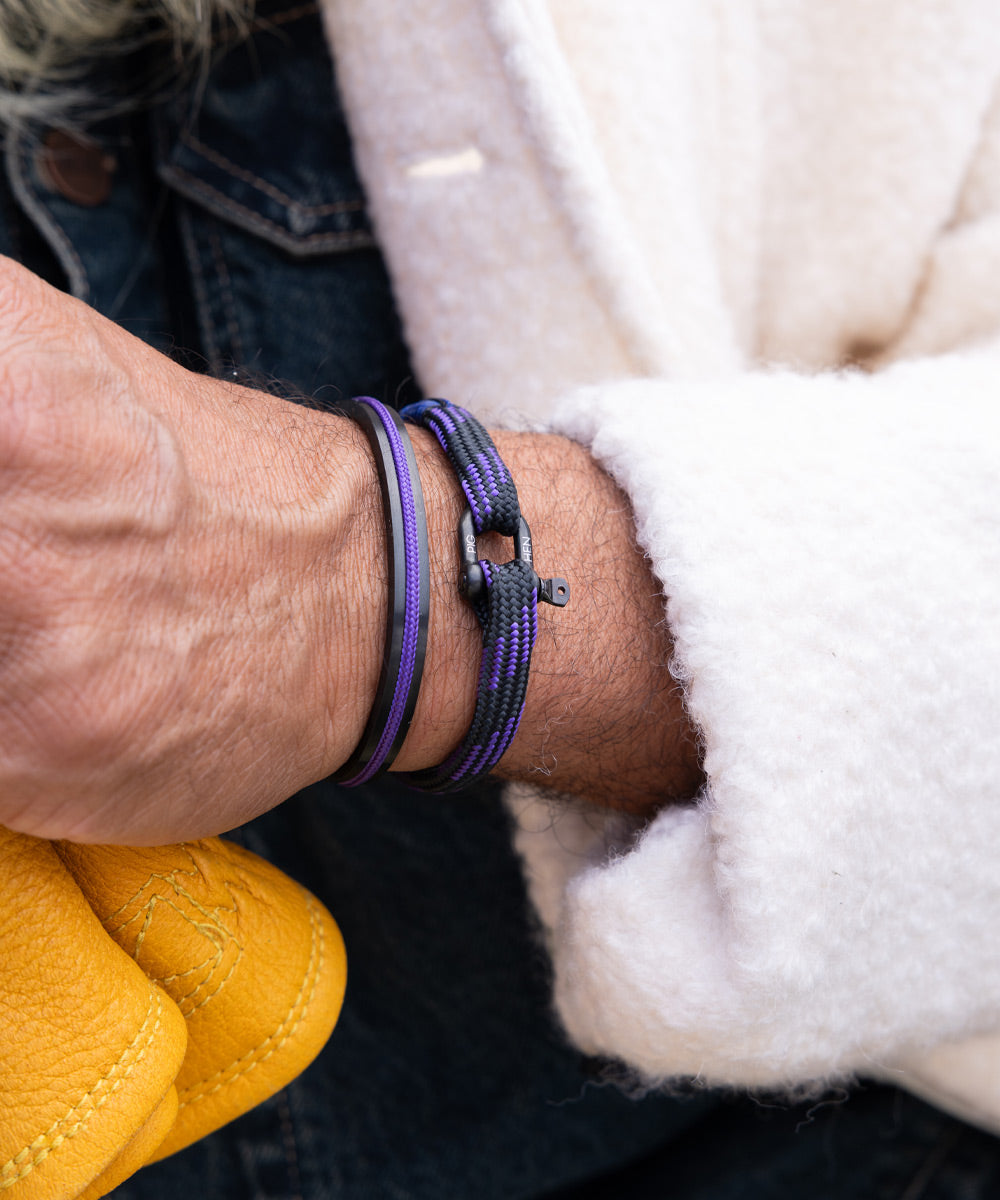 Vicious Vik Black - Royal Purple | Black