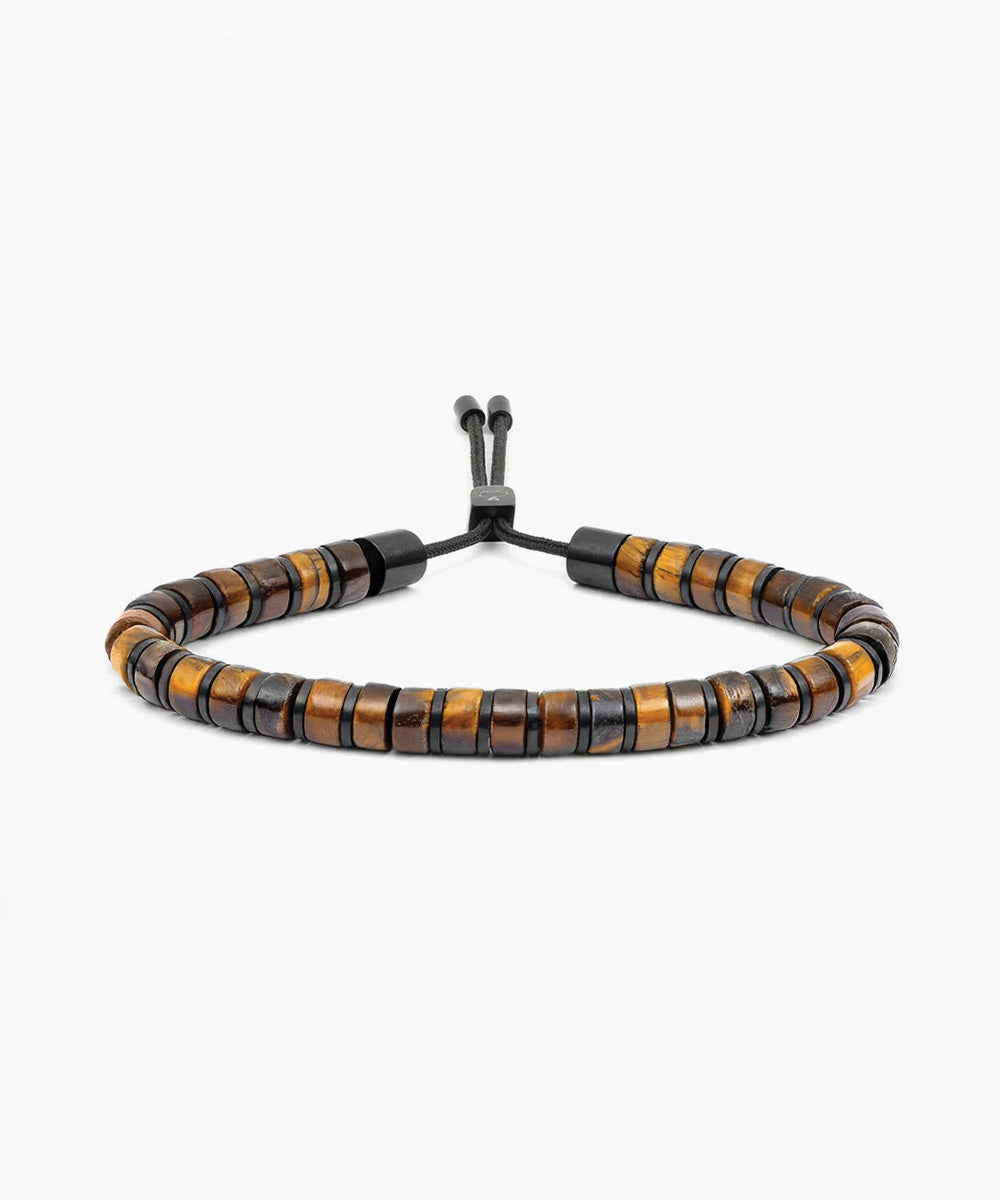 Brontide 6mm Adjustable Tiger Eye | Black