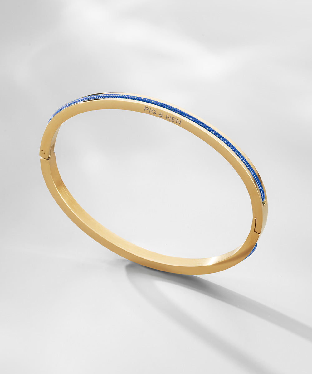 Maya Lou Royal Blue | Gold