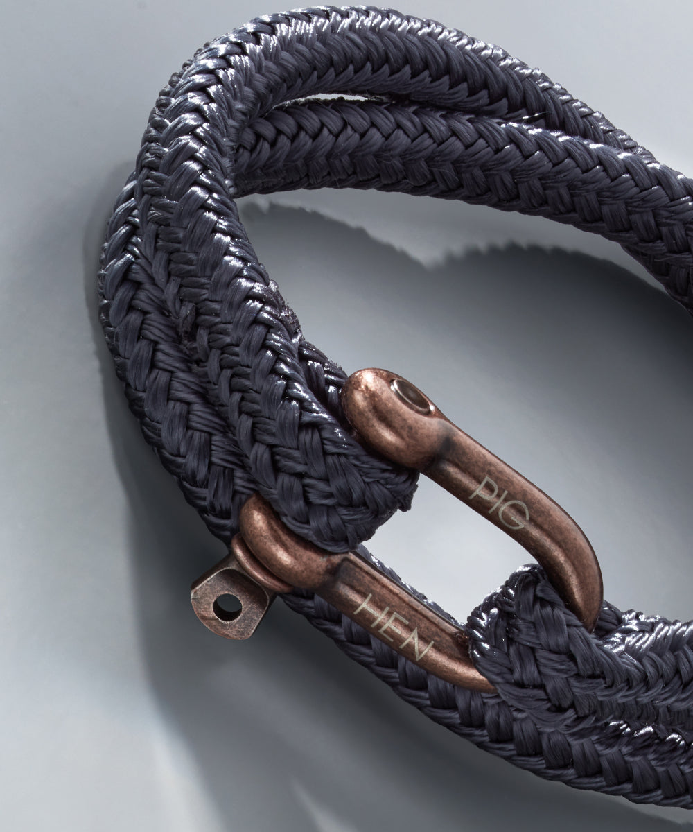 Salty Steve Slate Gray | Bronze