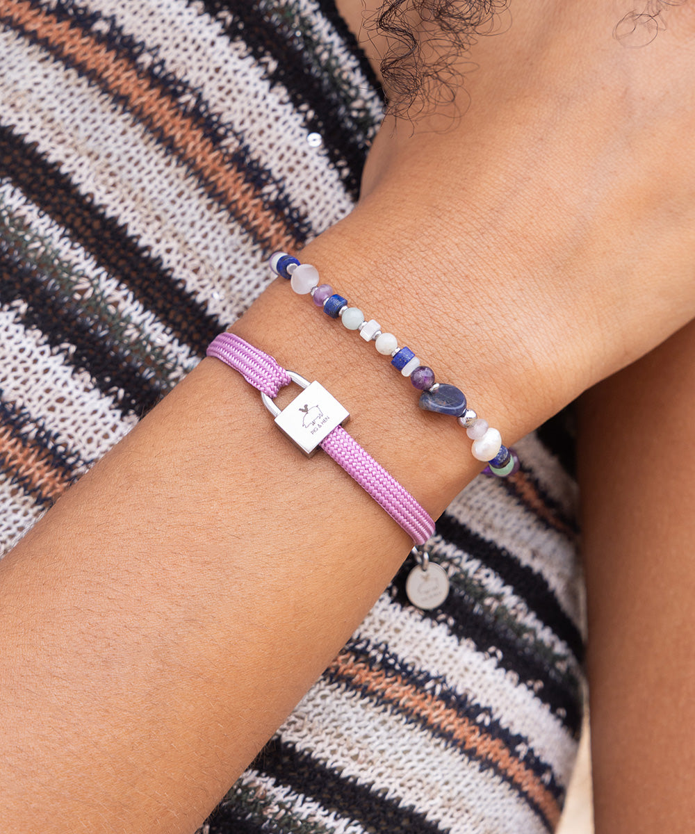 Billy Lilac Purple | Silver