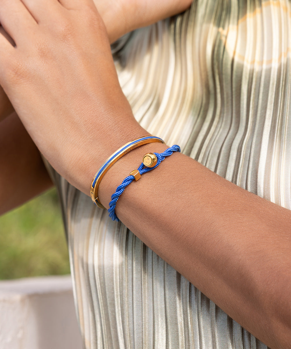 Ed Royal Blue | Gold