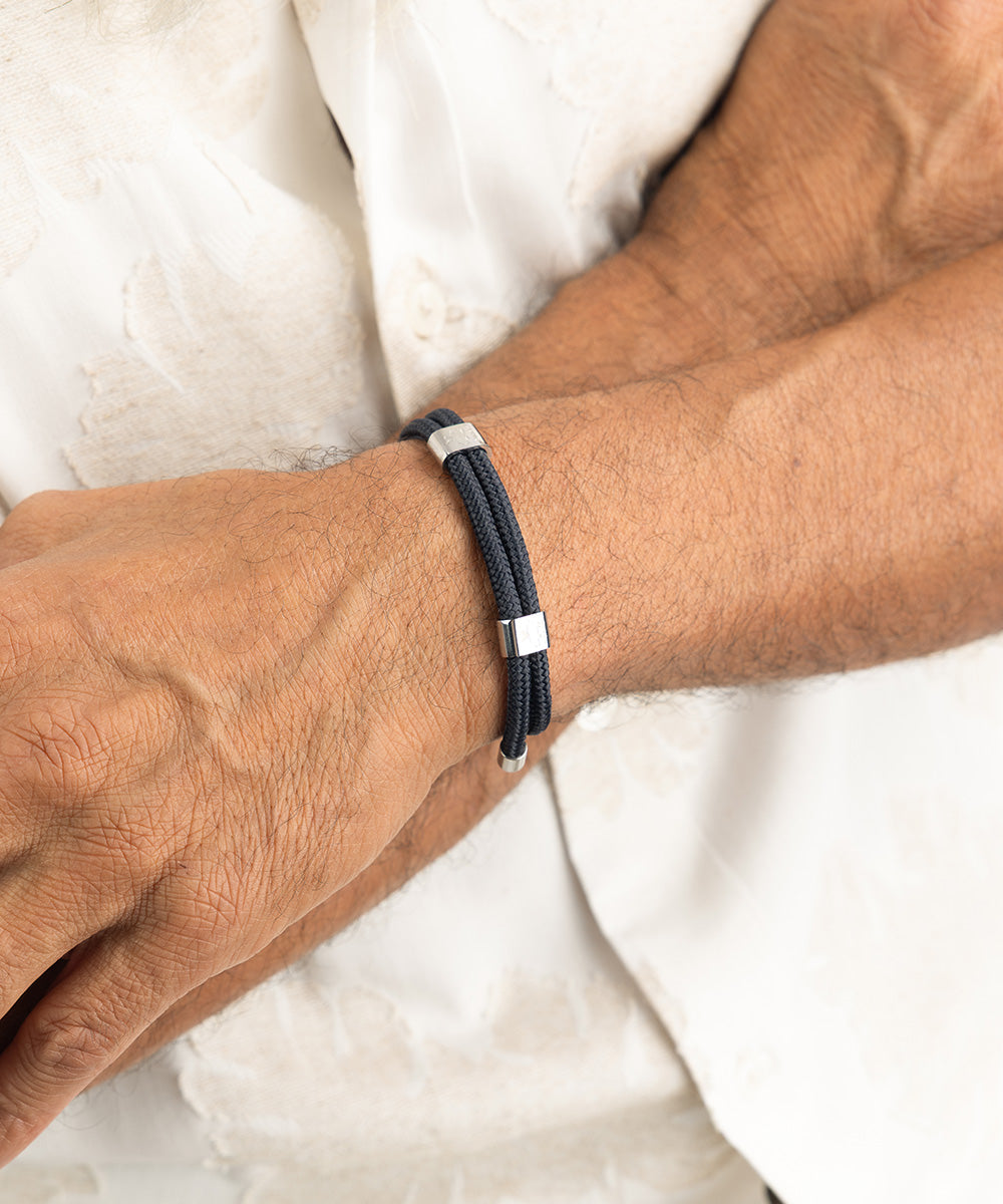 Little Lewis DBL Navy | Silver