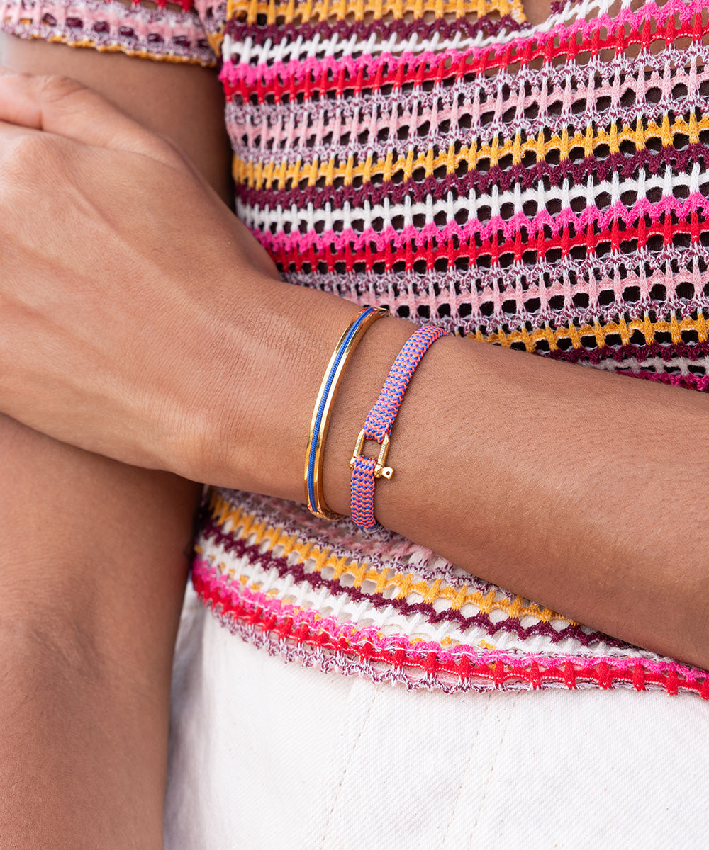 Maya Lou Royal Blue | Gold