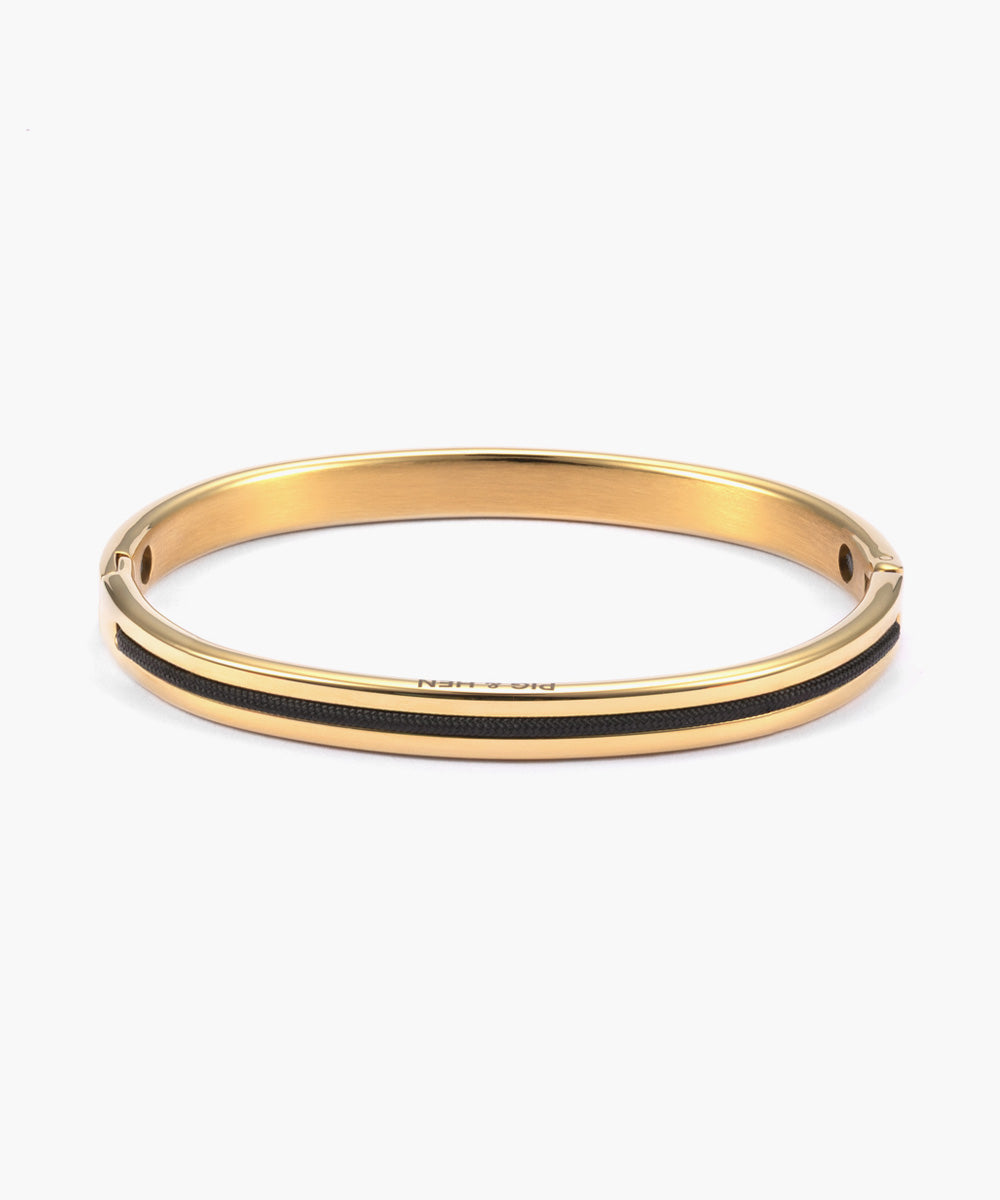 Maya Lou 6mm Black | Gold