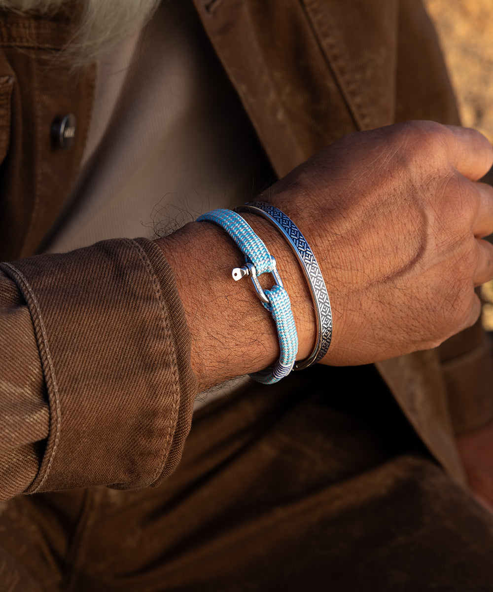 Vicious Vik Summer Blue - Stone Gray | Silver