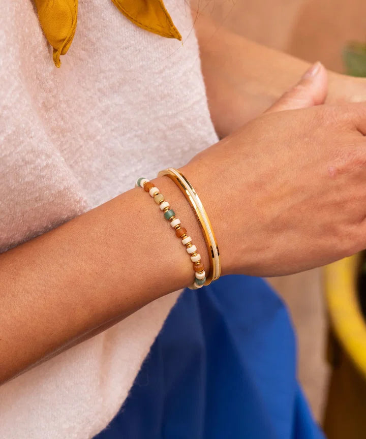 Navarch 4mm Ivory | Gold