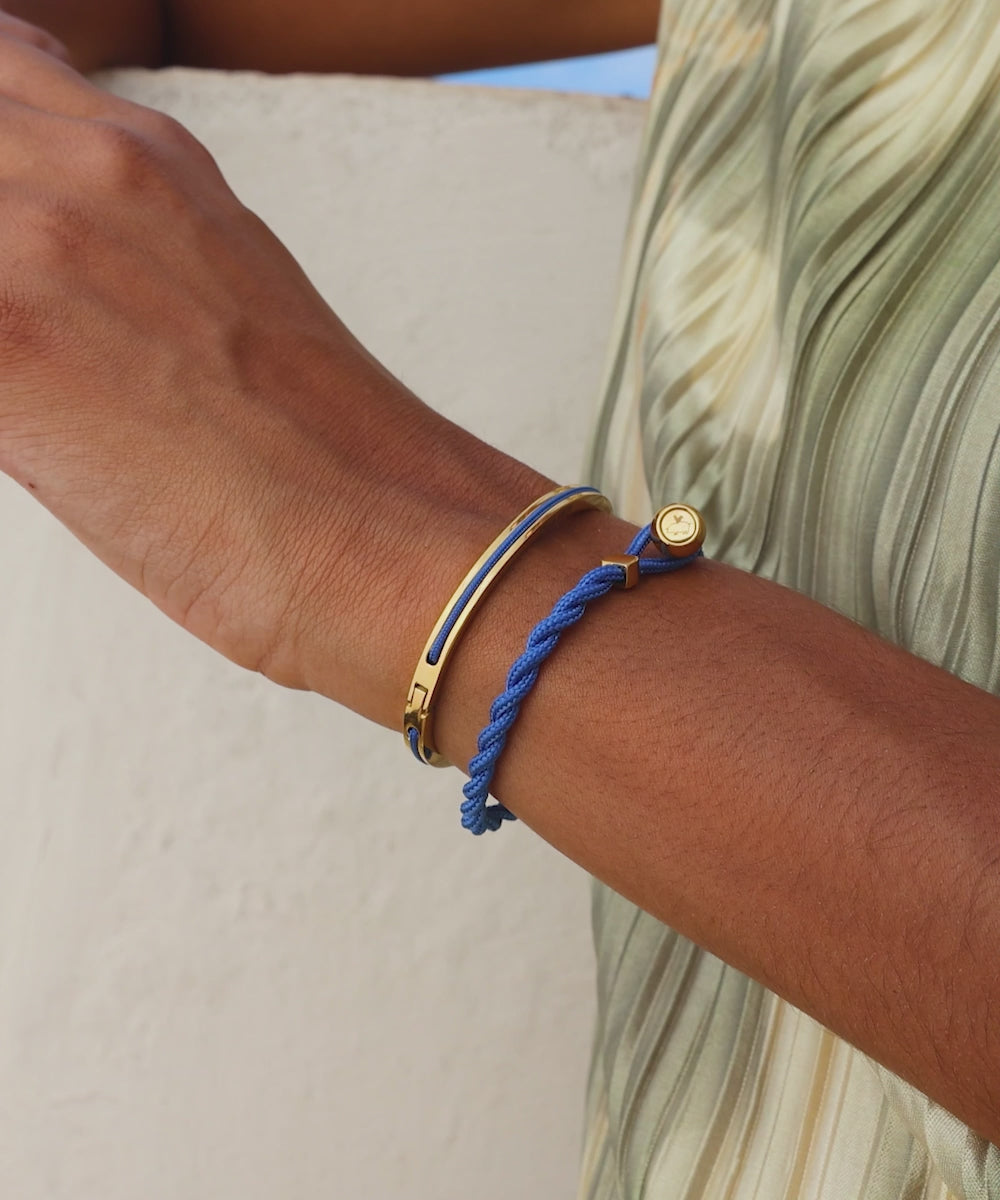 Ed Royal Blue | Gold