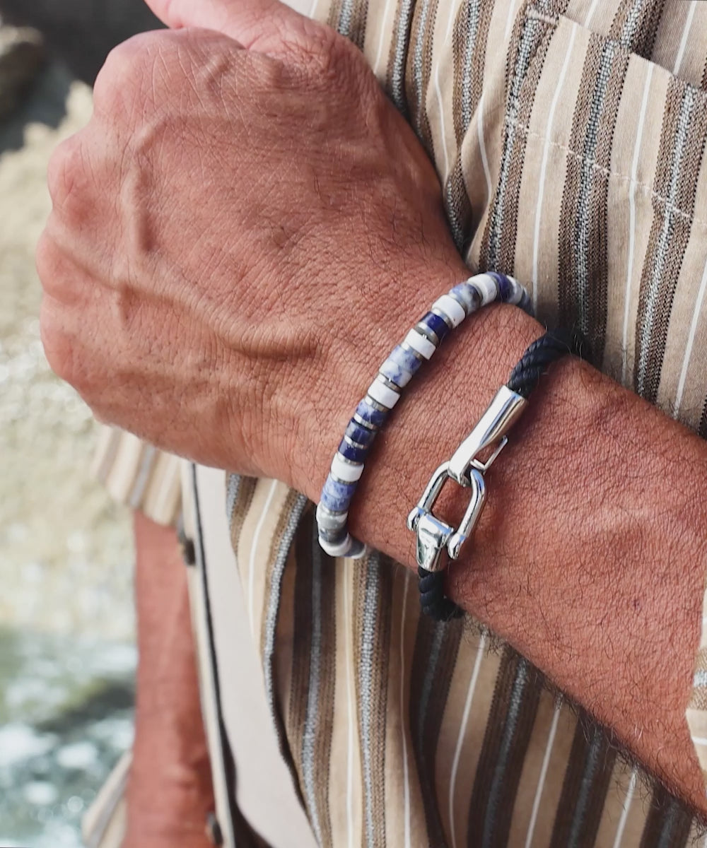 Lobster Larry Navy | Silver